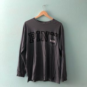 PINK long-sleeve tee!